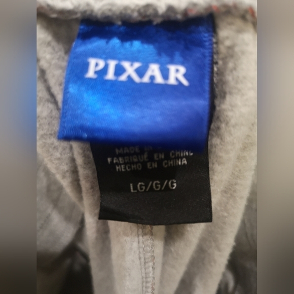 DISNEY, Incredible Dad, Pixar, Soft Gray joggers, Size Large mens - Picture 5 of 6